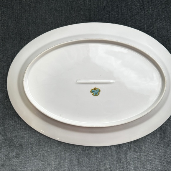 Meito China made in Japan Oval Serving Platter - Picture 3 of 5